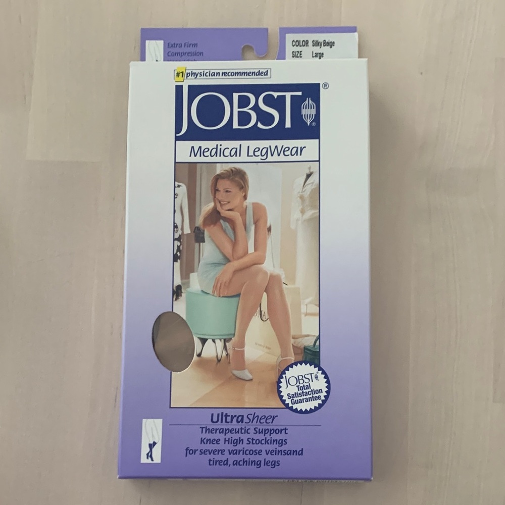 JOBST Ultra Sheer Knee High Stockings (medical grade)